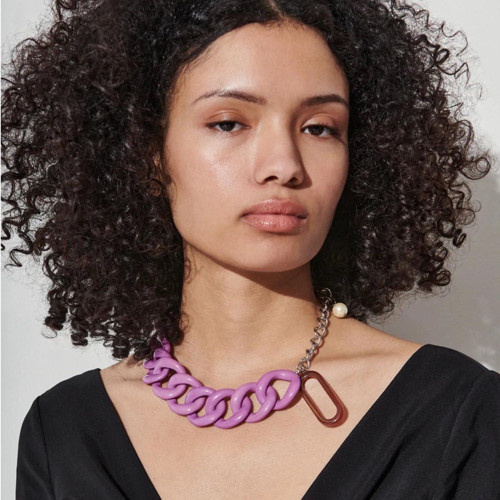 Pink Rachel Comey Chain Necklace
